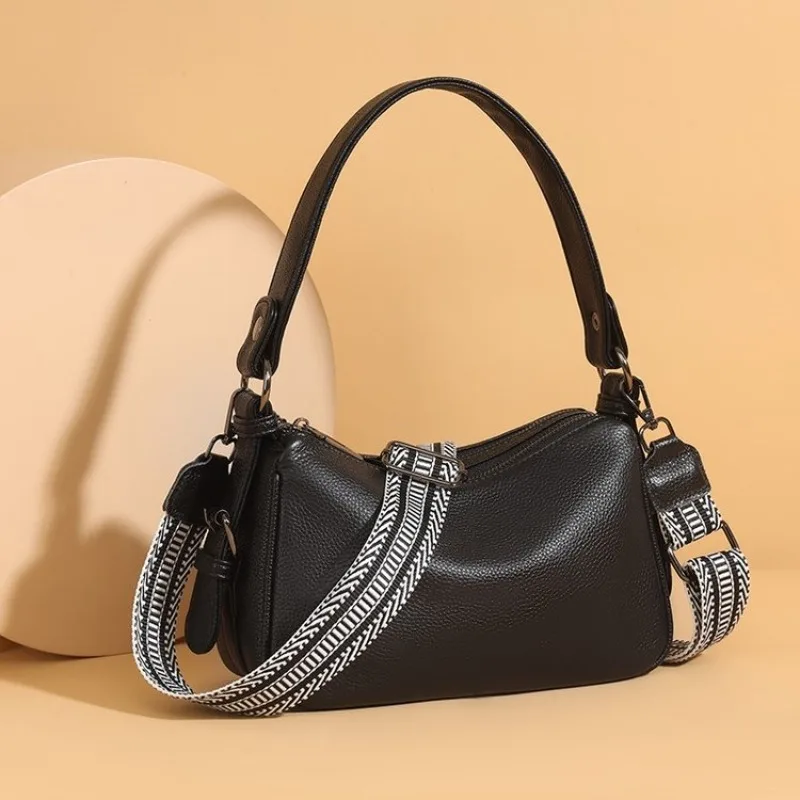 

Urban Trend Leather Ladies Tote Bag High End Paris Classic Vintage Craft Casual Crossbody Messenger Bag Fashion City Girls Daily