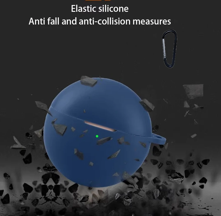 حافظة لهاتف هواوي FreeBuds 7i بلون سادة من السيليكون المقاوم للصدمات بلوتوث غطاء سماعة أذن لهاتف هواوي 7i صندوق سماعة الأذن Fundas