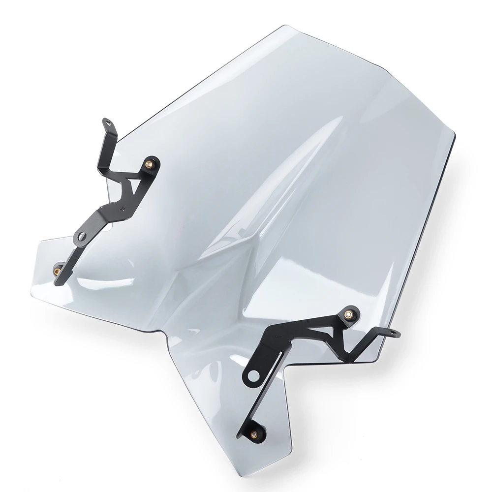 Windscreen For Duk-e 390 125 2017 - 2023 2018 2019 2020 2021 2022 / Motorcycle Windshield Wind Deflector Screen With Bracket