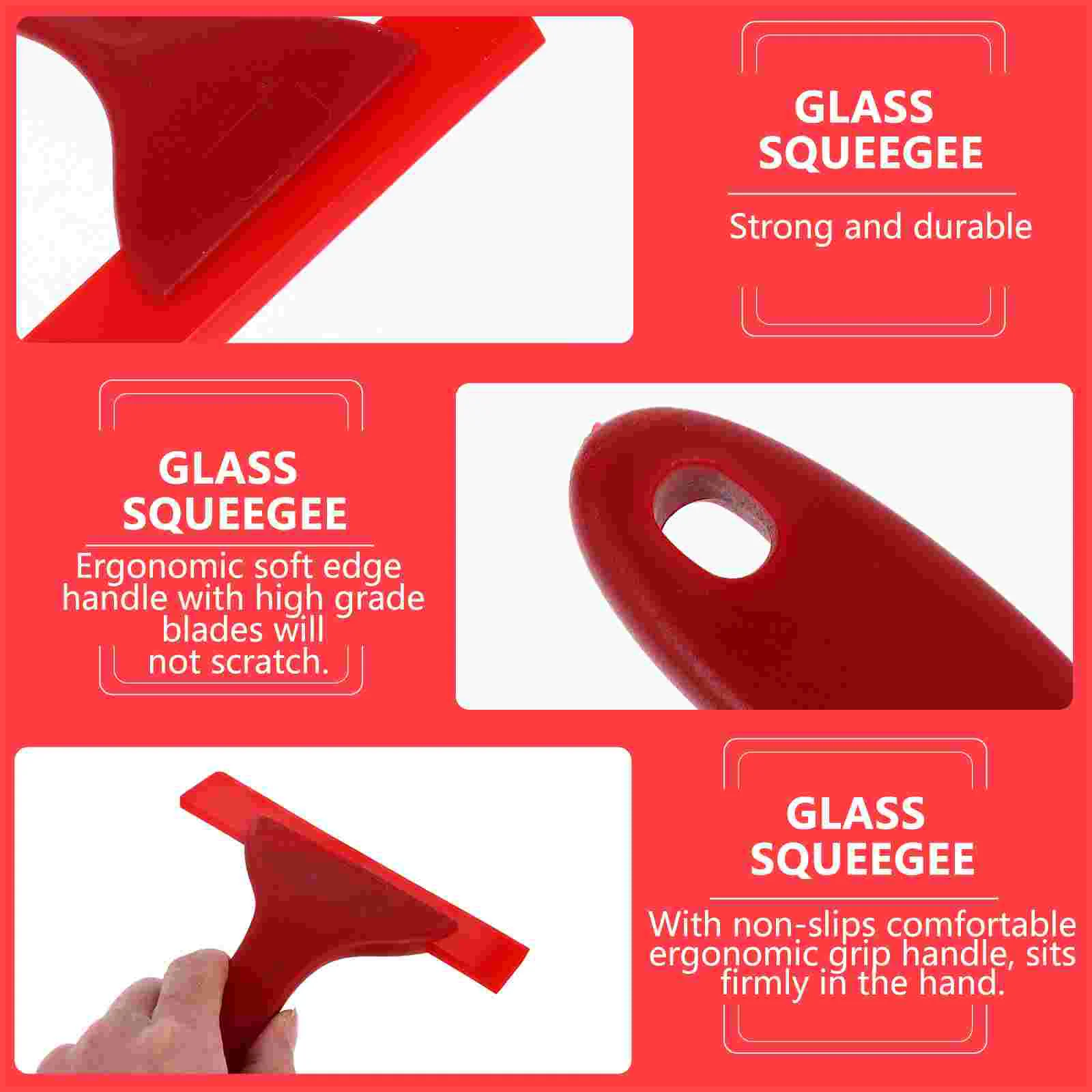 2 Pcs Window Tint Squeegee Car Tendon Scraper Squeegees Windows Cleaning Tools Cleanser