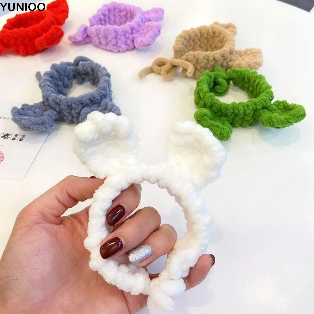 

Ponytail Hairband for 17cm Doll Plush Doll Hair Loop Manual Cartoon Doll Hairband Cool Creative Doll Accessories Girl's