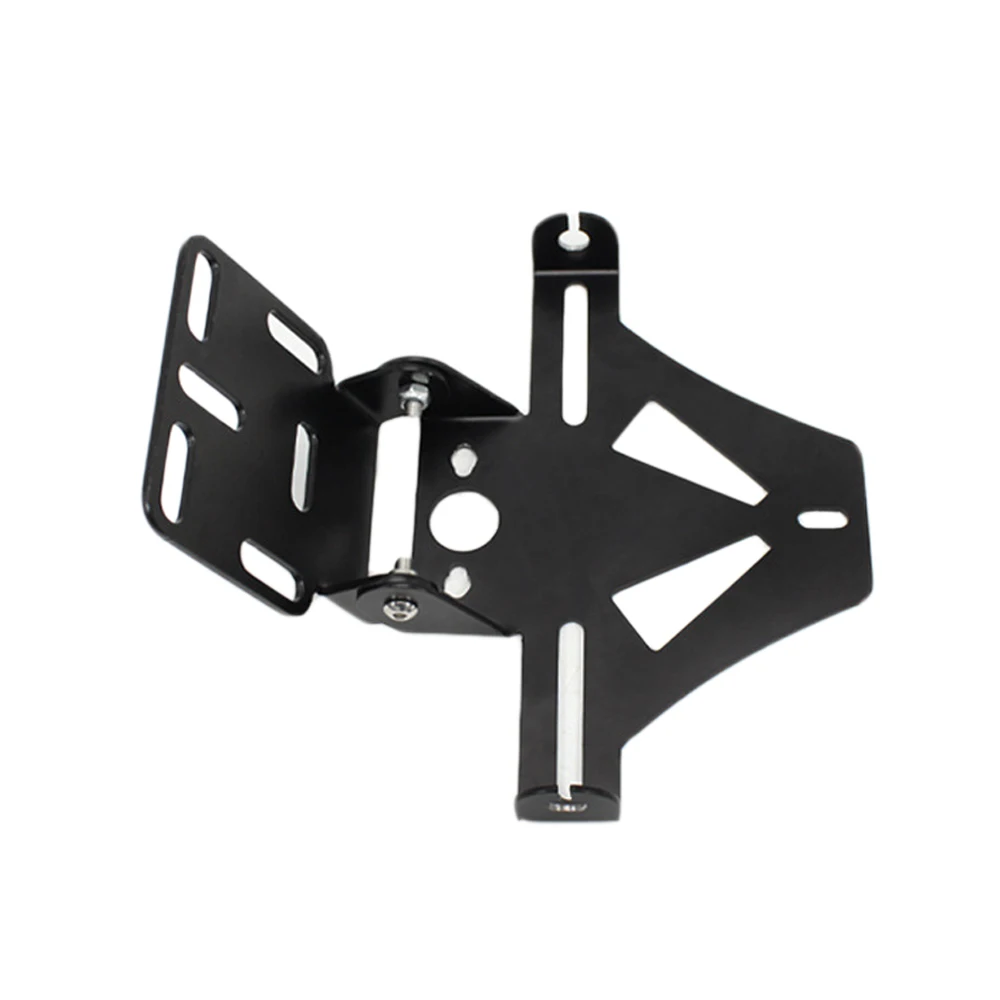 Black Metal Motorcycle Rear License Plate Mount Holder for Harley Honda Suzuki Yamaha Victory