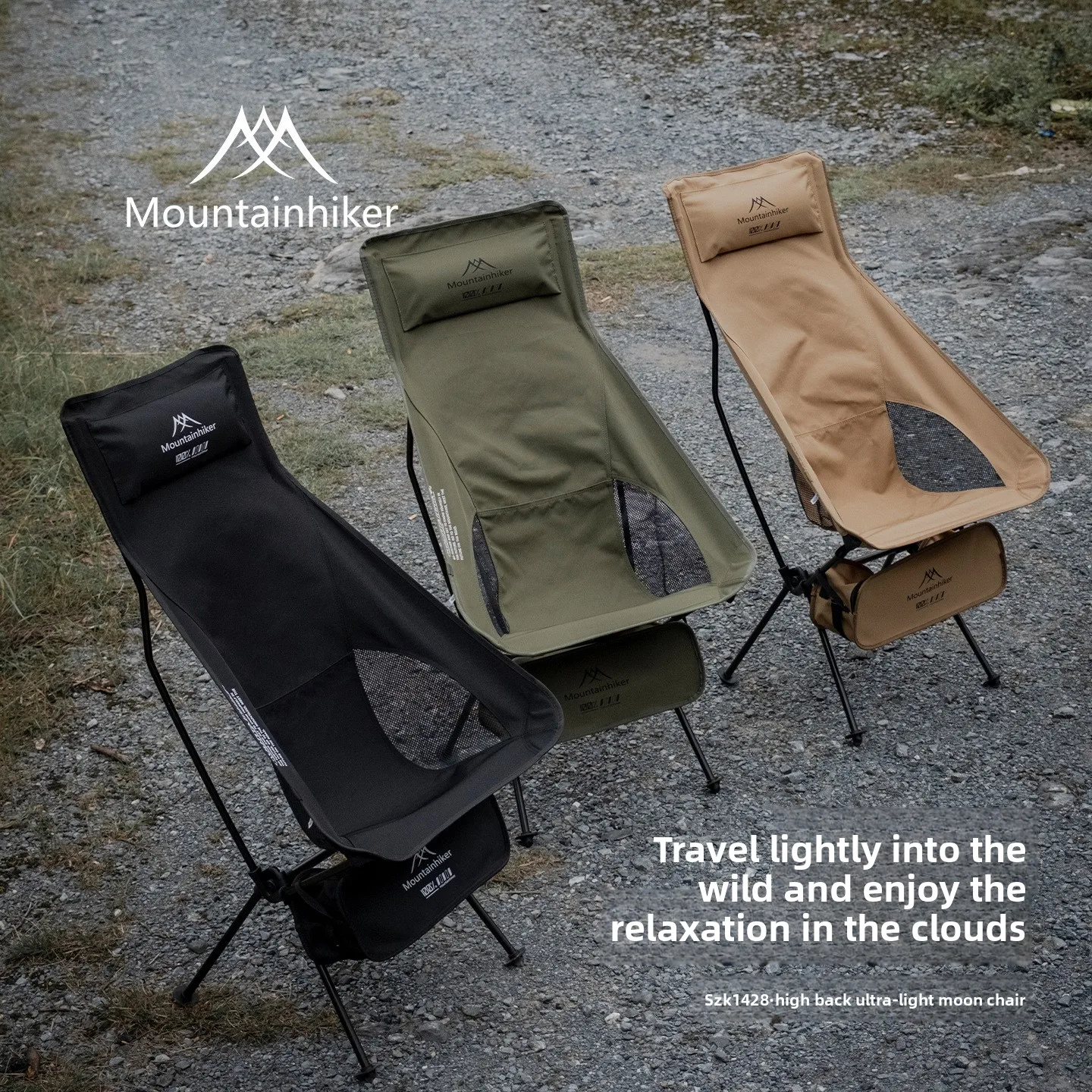 Outdoor Camping High Chair - The Portable Ultra Lightweight High Back