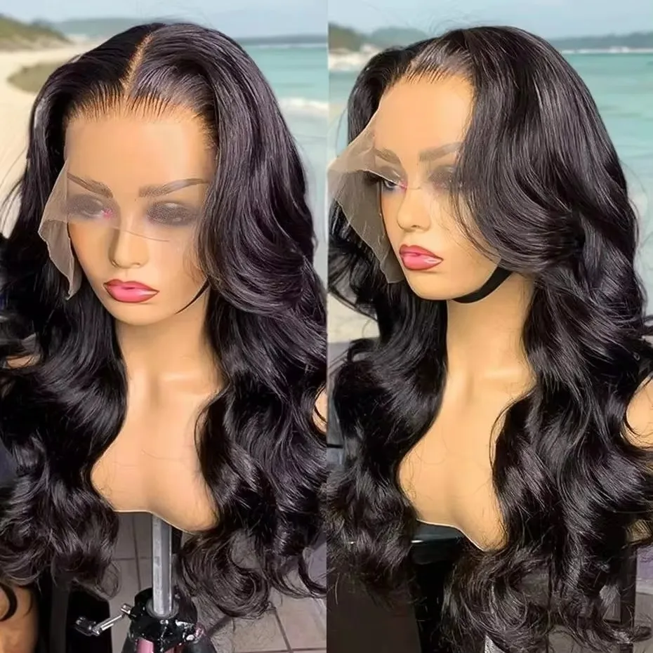 Wigs Human Hair Glueless 13x4 HD Lace Frontal Wig Body Wave Curly Remy Brazilian 13x6 Lace Front Wig Wear Go Lace Closure Wig