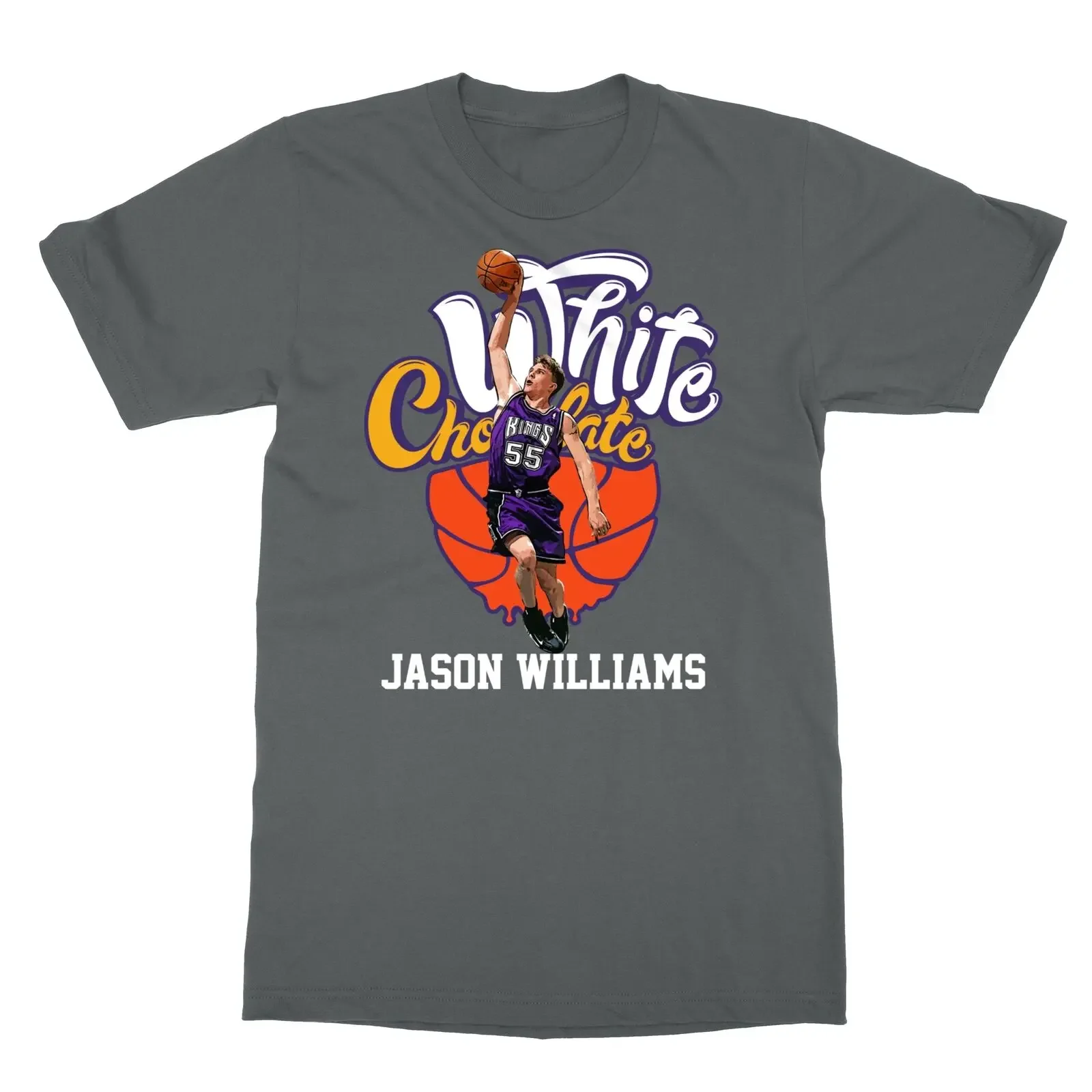 Jason Williams White Chocolate Basketball Fan Distressed Men''s T-Shirt