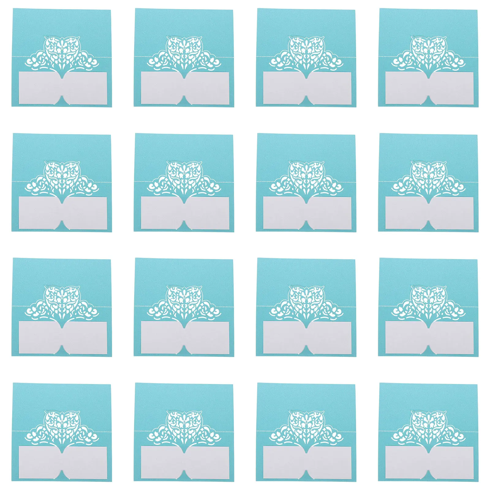 

50 Pcs Love Card Name Cards Table Place Names Reserved Wedding Chair Signs Buffet Party Settings Holders for Number Vintage