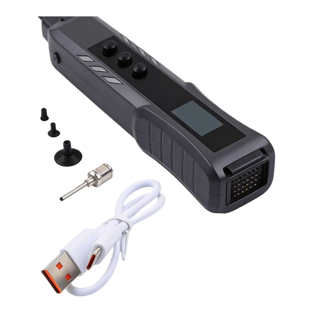 HR35 Electric Vacuum Pen Portable Jewelry Making TFT Display Puller IC Chip Pickup Tool Set Electric Vacuum Pen Tool Accessories