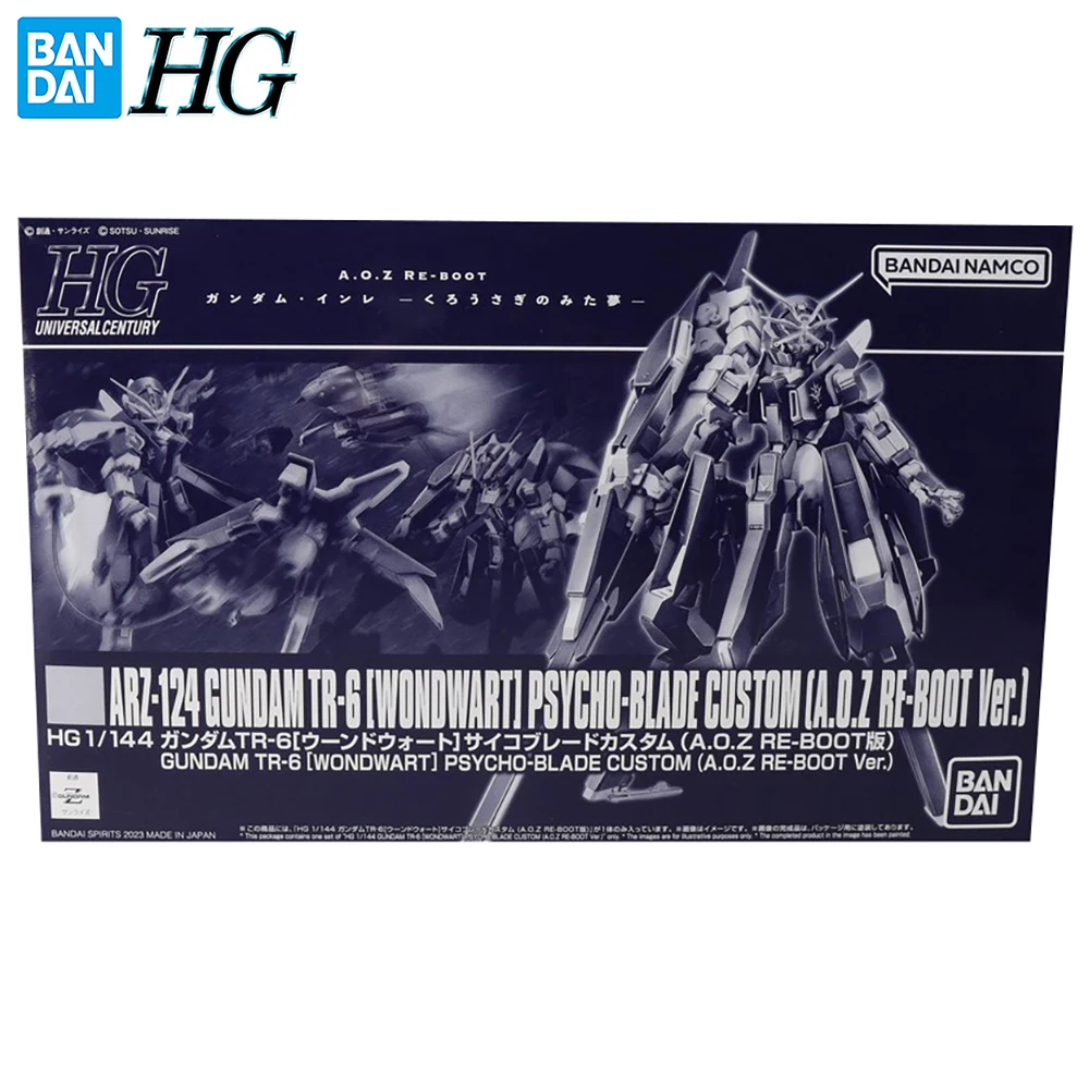 

In Stock Bandai Gundam HGUC PB Exclusive ARZ-124 Gundam TR-6 (Wondwart) Psycho-Blade Custom Assembling Action Figure Model Toys