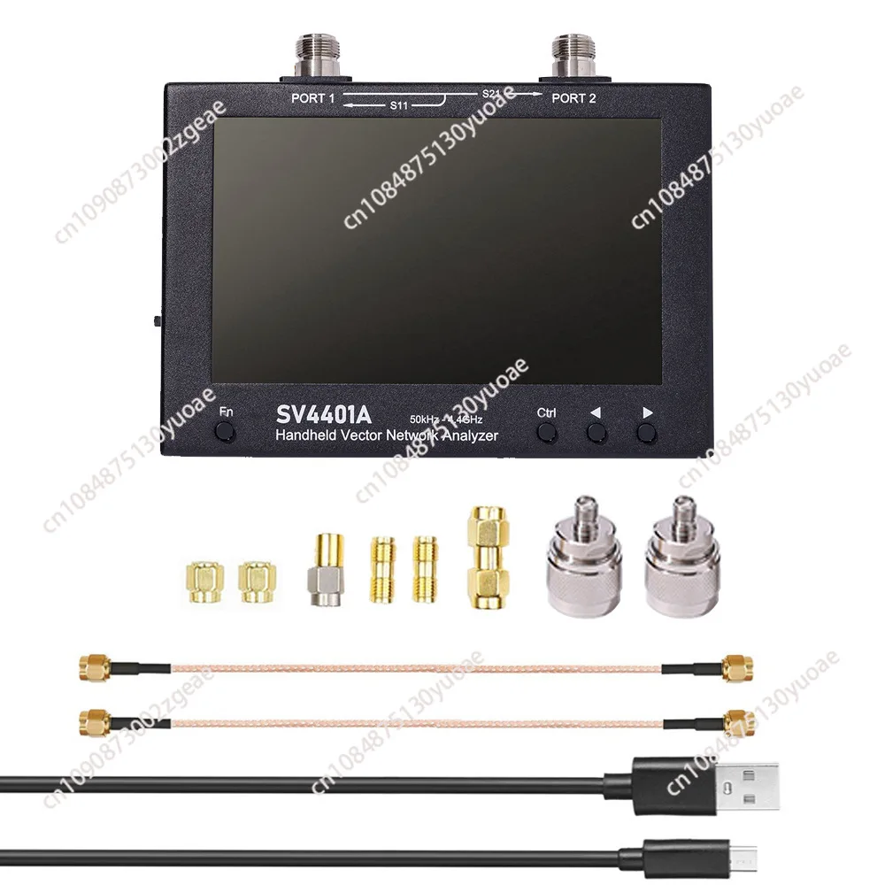 Vector Network Analyzer, SV4401A, Touch LCD, 50KHz ~ 4.4GHz, HF, VHF, UHF, Antenna Analyzer