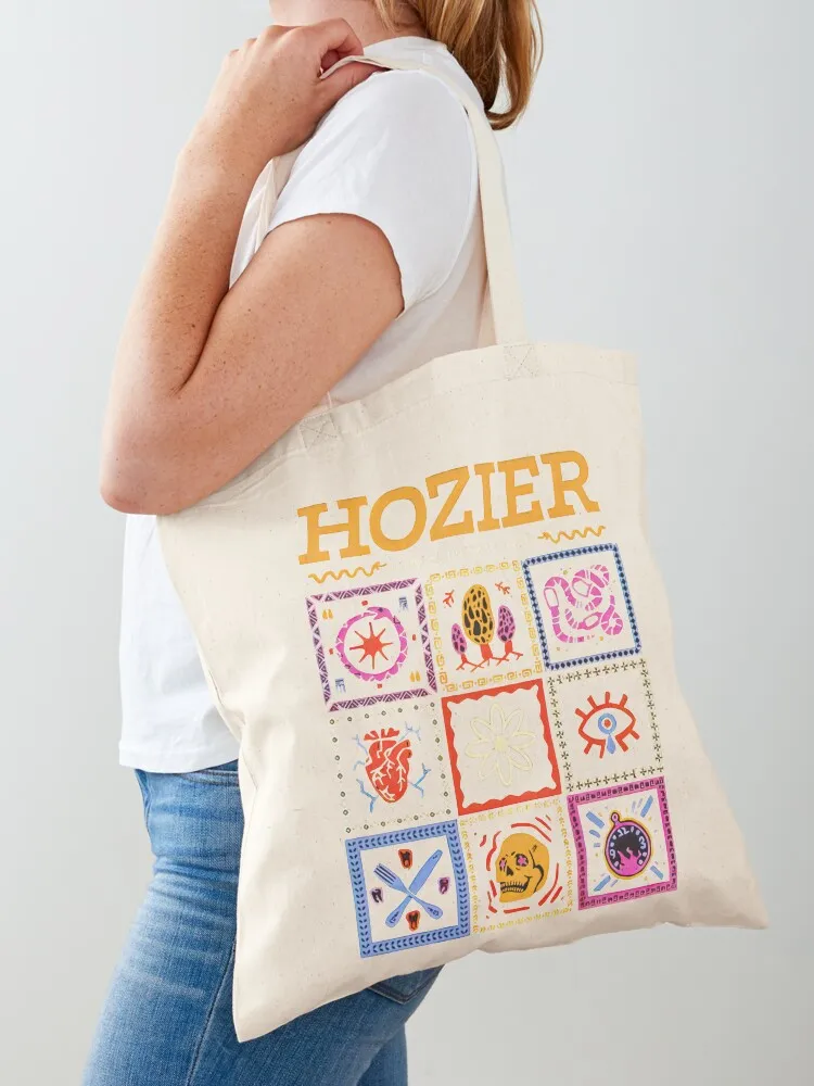 

Hozier Unreal Unearth Tour Dante’s Inferno Concert Tote Bag Women's handbag large size bags tote bag custom Lady bag