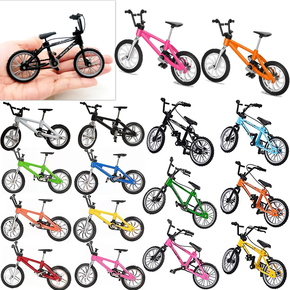 Mini Bike Model Dollhouse Ornament Doll Accessories Miniature items Bicycle For 1/6BJD Doll House Simulated Vehicle Baby Toys