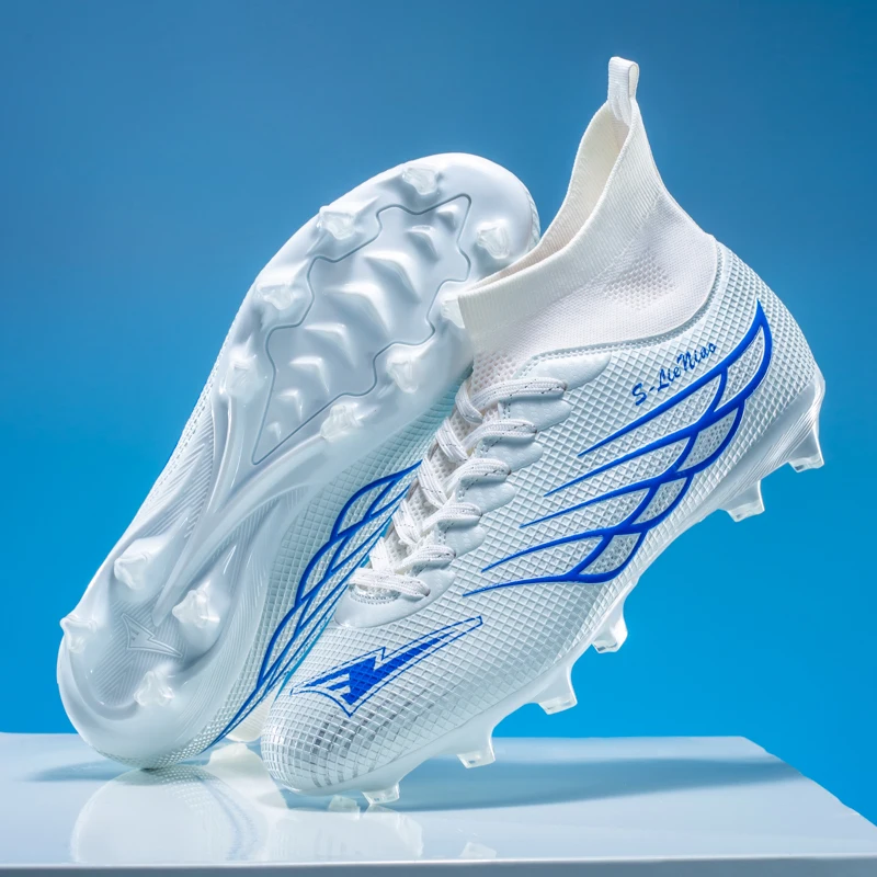 Men Football Field Boots Outdoor Fast Grass Training Football Shoes Society Cleats Soccer Shoes Low Cut Sneaker Original Unisex