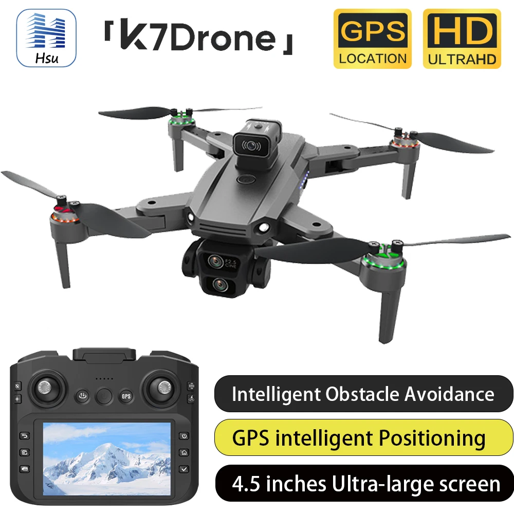 K7 Gps Drone 4.5" S…