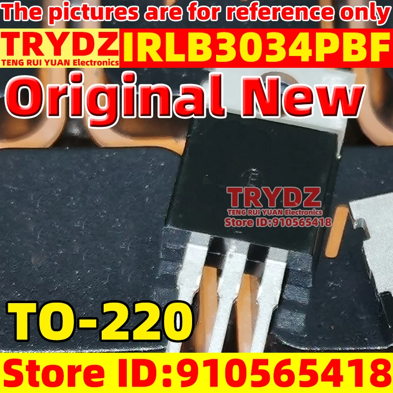 10-1pcs Original New IRLB3034PBF IRLB3034 TO-220 40V195A Used
