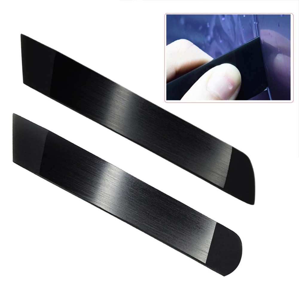 ALIWRAP 2 in 1 Mirco Rubber PPF Squeegee Scraper for Car Paint Clear Film Application Corner Stick Tool Edge Tuking Window Tint