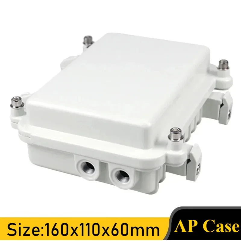 

AP Wireless Bridge Case for Outdoor Communication Base Station Long Range Network Booster,Cast Aluminum Metal Waterproof Box