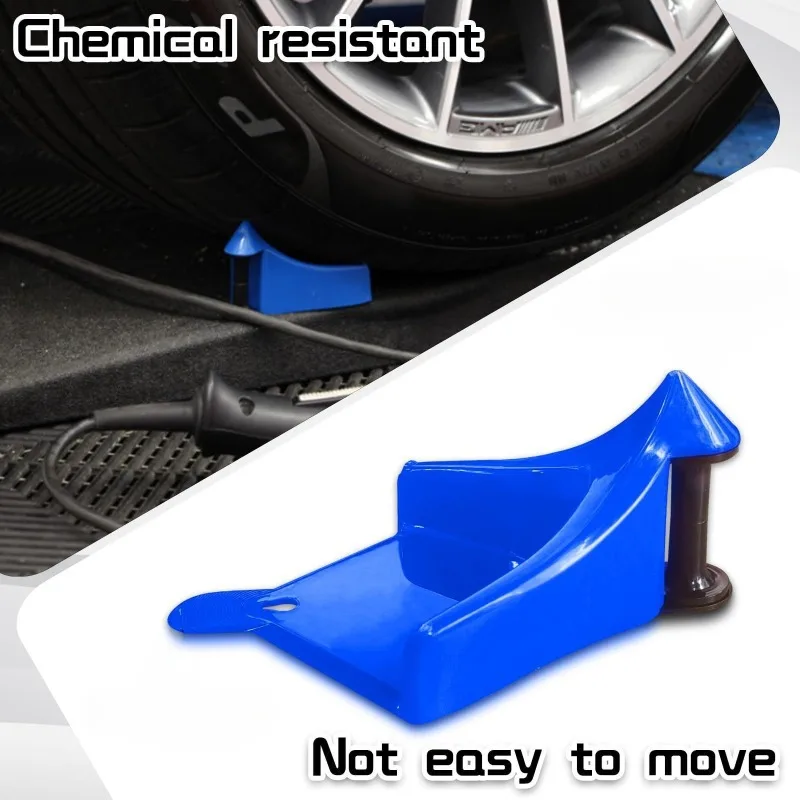 Tire Hose Roller Guide For Car Washing Detailing Stop Pressure Washer Pipe Stuck Under Wheels Practical Auto Clean Accessory