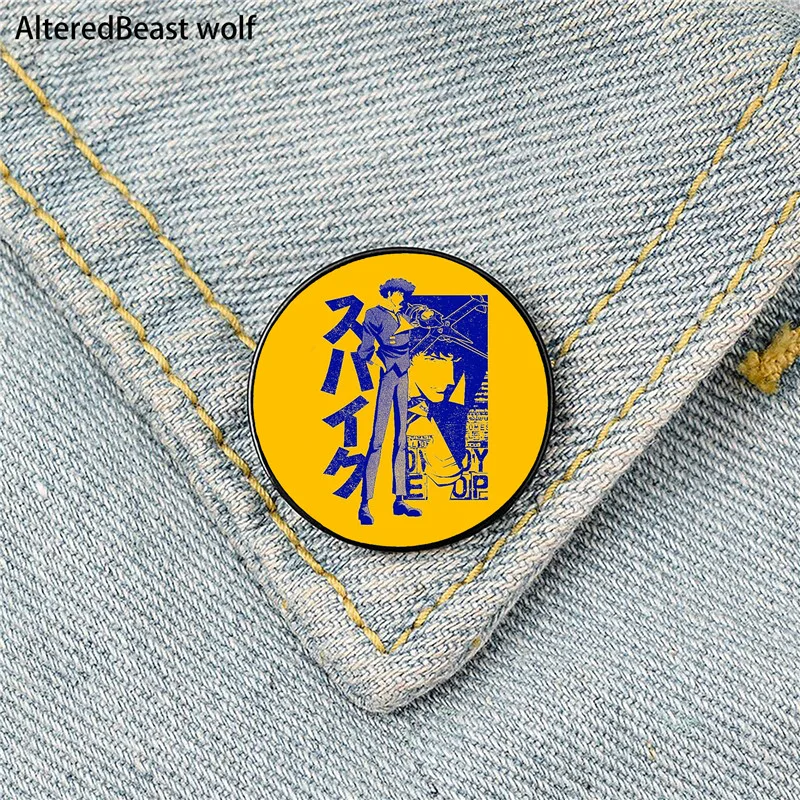 The Truman show movie Pin niestandardowe śmieszne broszki koszula Lapel Bag Cute Badge Cartoon Cute biżuteria prezent dla kochanka dziewczyna