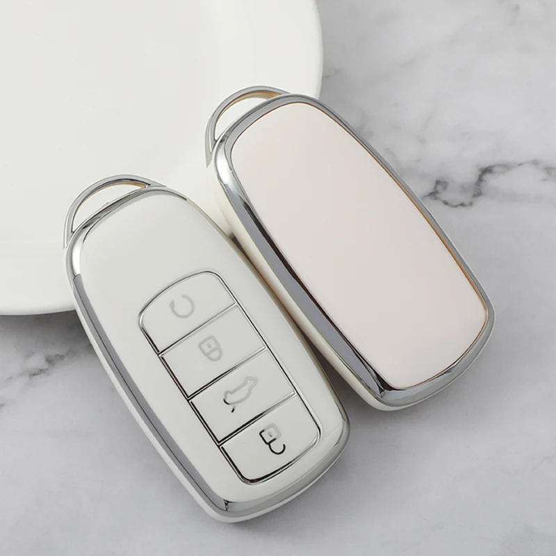 لشيري تيجو 8 برو تيجو 8plus جديد 5 plus 7pro لينة بولي يوريثان سيارة حافظة مفتاح بعيد قذيفة فوب حامي اكسسوارات