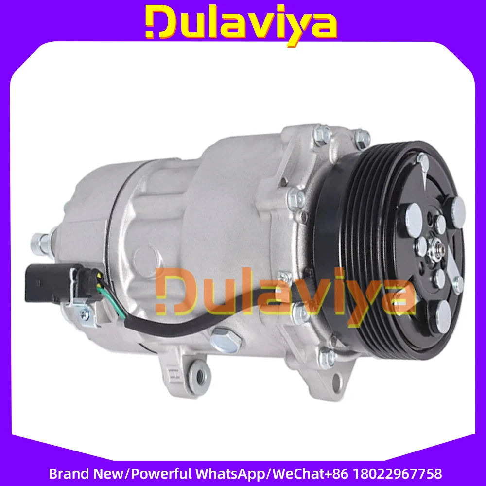 A/C AC Air Conditioning Compressor For 2001-2005 VW Volkswagen Jetta Golf Beetle 1J0820803B 1J0820803A 1J0820803L 1J0820803N