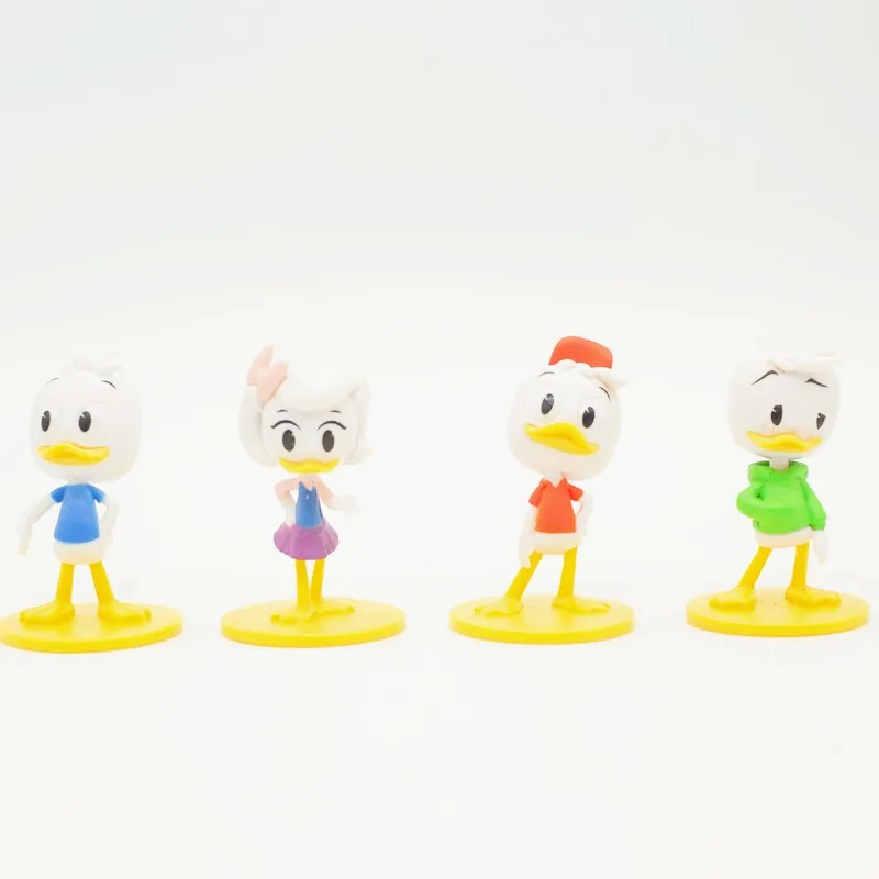 Disney Anime Figure Donald Duck Cuckoo-Loca Goofy Action Figure Model Doll Toys Desktop Ornaments Kids Gifts