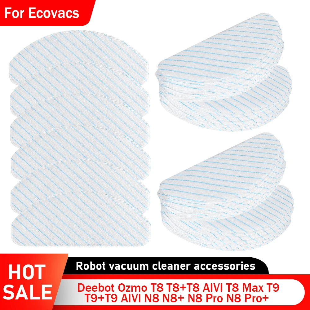 100PCS Mop Cloth Fo…