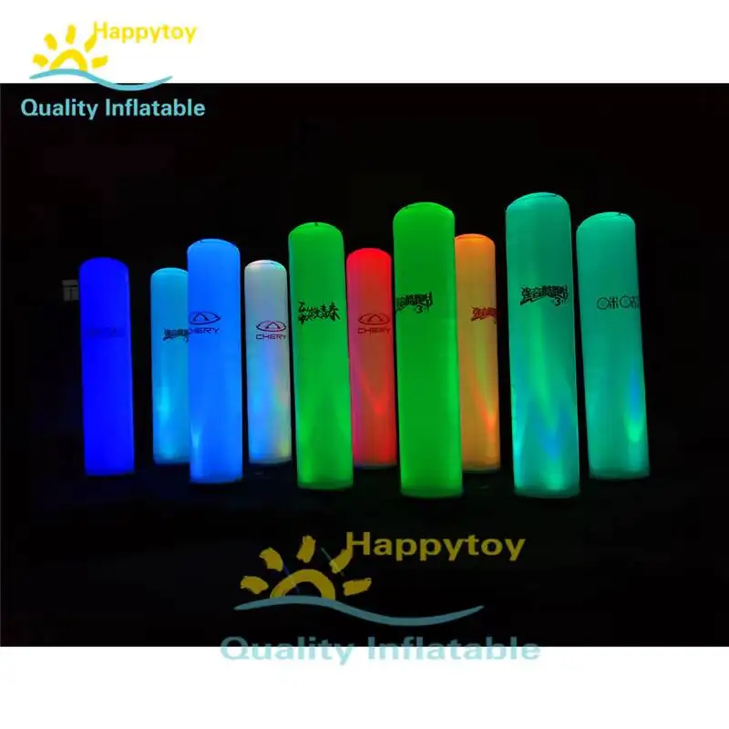 Inflatable Standing Decoration Party Decoration Inflatable Lighting Column Bar Advertising Inflatable Pillar With LED Lights