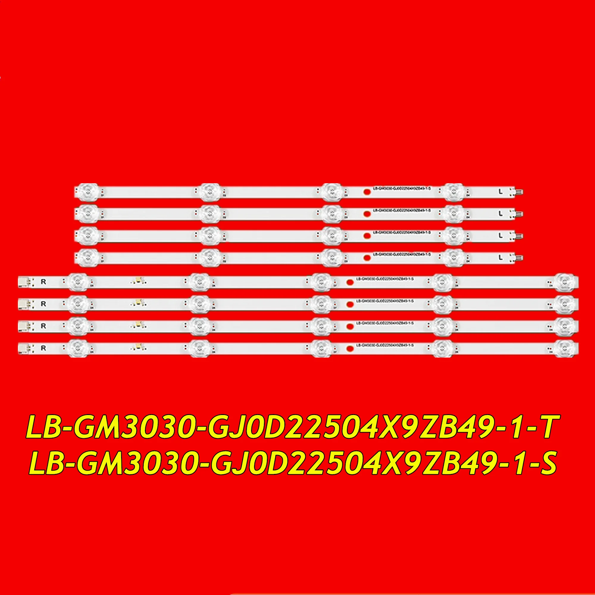 LED Backlight Strip for L50M5-5ARU LB-GM3030-GJ0D22504X9ZB49-1-S LB-GM3030-GJ0D22504X9ZB49-1-T