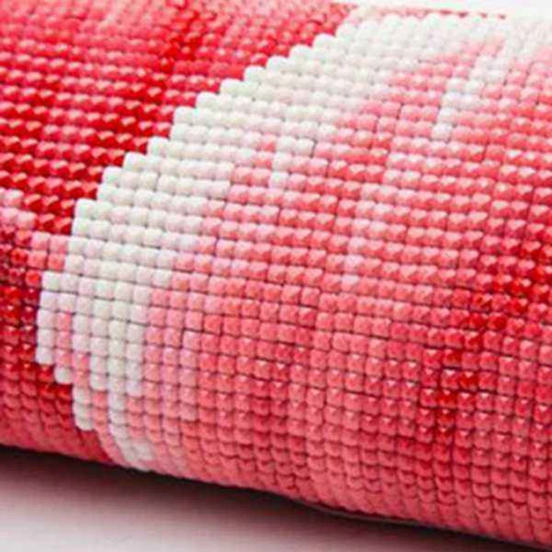 Confezione da 4 pezzi pittura diamante fai da te margherita rosa vaso decorazione floreale punto croce trapano rotondo completo regalo d'arte in resina decorazioni per la casa