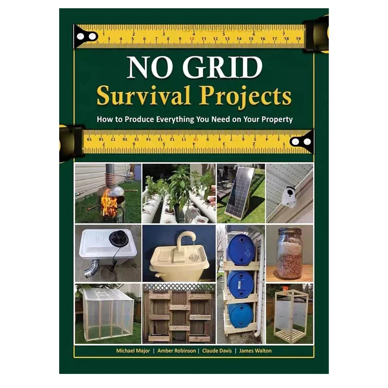 

Книга в мягкой обложке с надписью «NO GRID Survival»