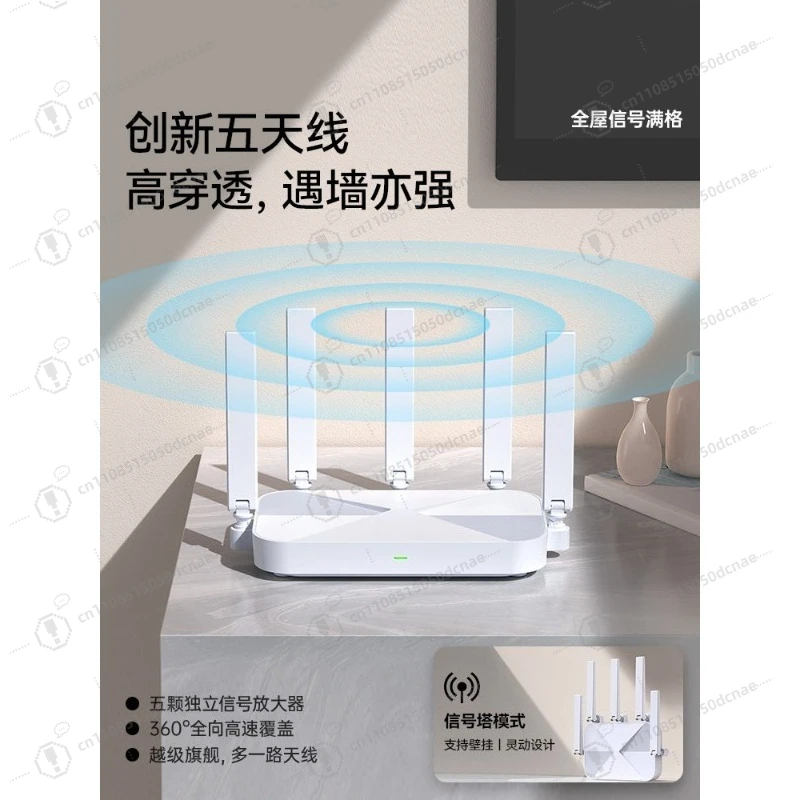 AX3000M WiFi 6 Router Gigabit Ports Dual Band High Speed Mesh 5G for Gaming Smart Home Whole House Coverage