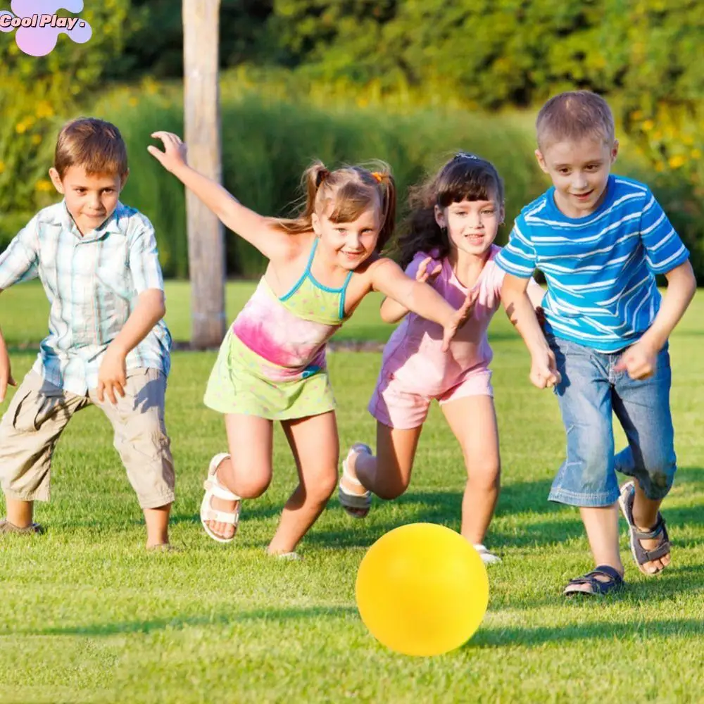 Spiele im Freien, weicher, elastischer Ball, der den Boden nicht beschädigt, fester Schwammball, Geräuschreduzierungsball, stummgeschalteter Ball, weicher elastischer Ball