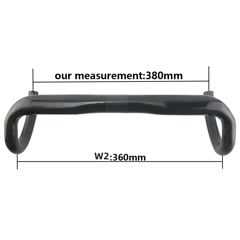 RXL SL 31,8 mm Carbon Drop Bar Rennrad Lenker 380/400/420/440 mm UD Matte Externe Routing Rennrad Lenker