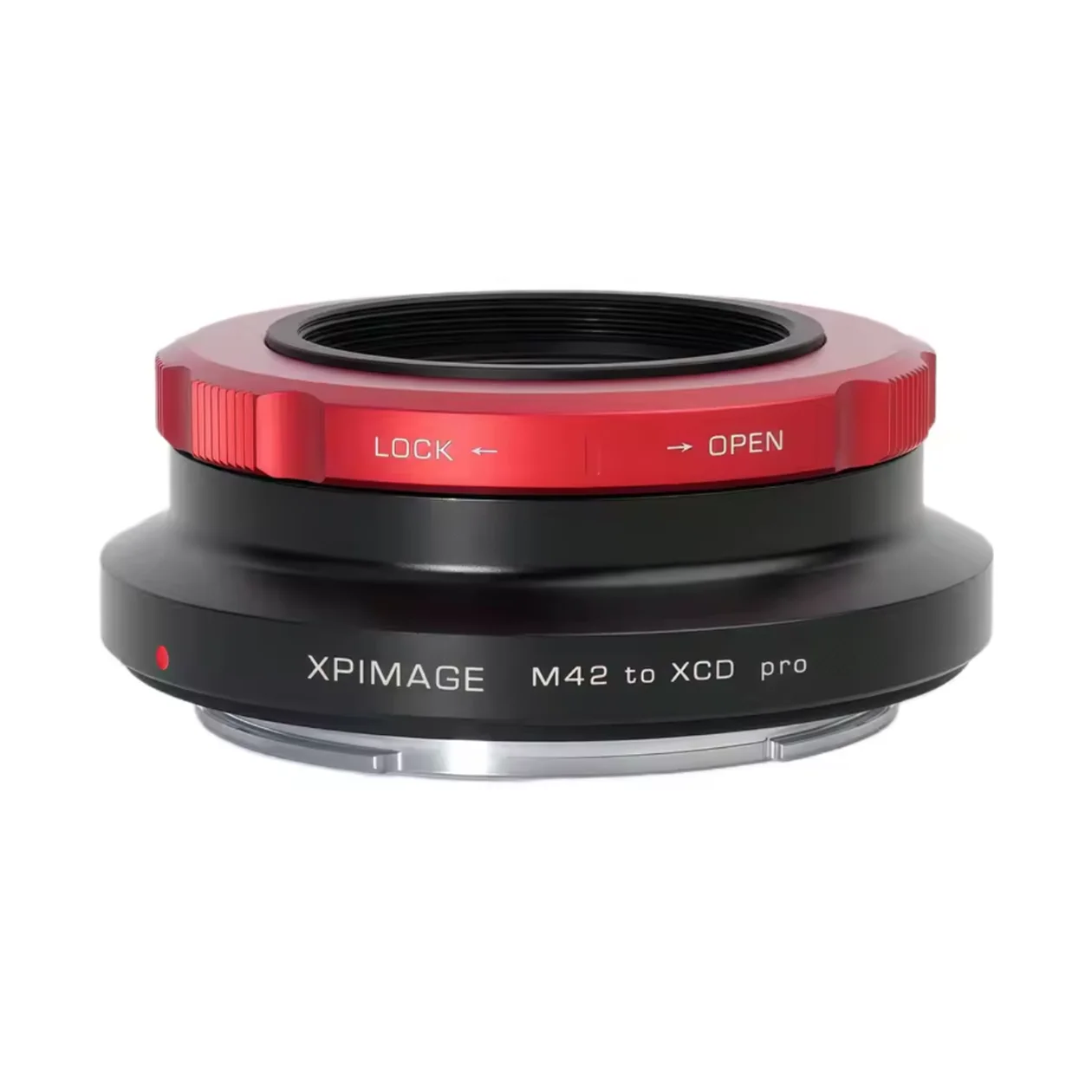XPIMAGE M42 to XCD Lens Mount Adapter Ring Compatible with M42*1mm Standard Screw Thread Lenses to Hasselblad X Camera X1D X2D