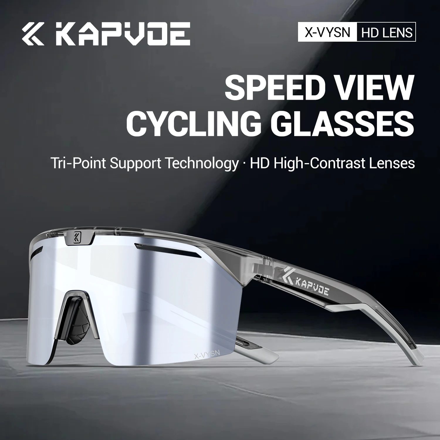 

Kapvoe Hot Cycling Sunglasses Men Sports Glasses for Women Blue Colored Hiking Glasses Bike MTB Bicycle Outdoor UV400 Eyewear
