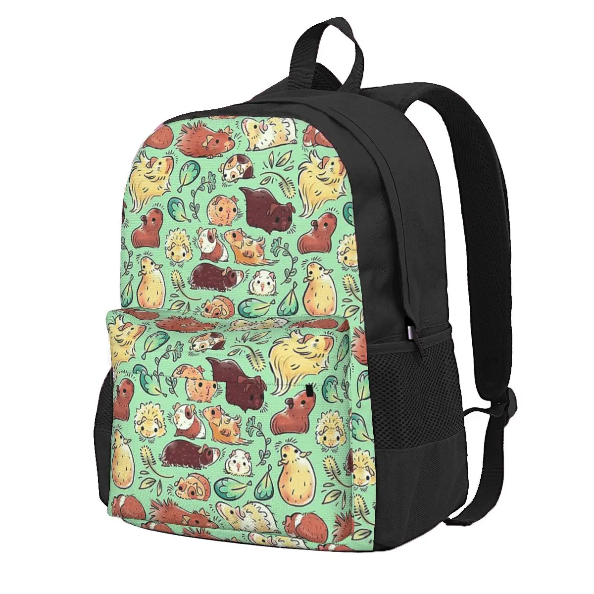 

Guinea Pig Huddle Student Backpack School Bag Hiking Travel Daypack for Boys Girls Fashion Bookbag Shoulder Bags
