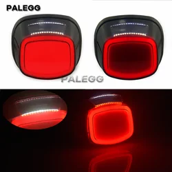 Motorcycle LED Taillight Tail Lamp Rear Brake Running Light For Harley Touring Road Glide Sportster XL 883 1200 Softail Dyna