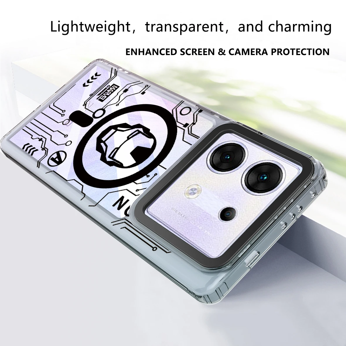 Luxuri Clear Phone Casing For infinix Zero 30 5G Note 40 Pro Plus 5G Acrylic Case infinix Note 40 Pro 30 4G 5G  Cover