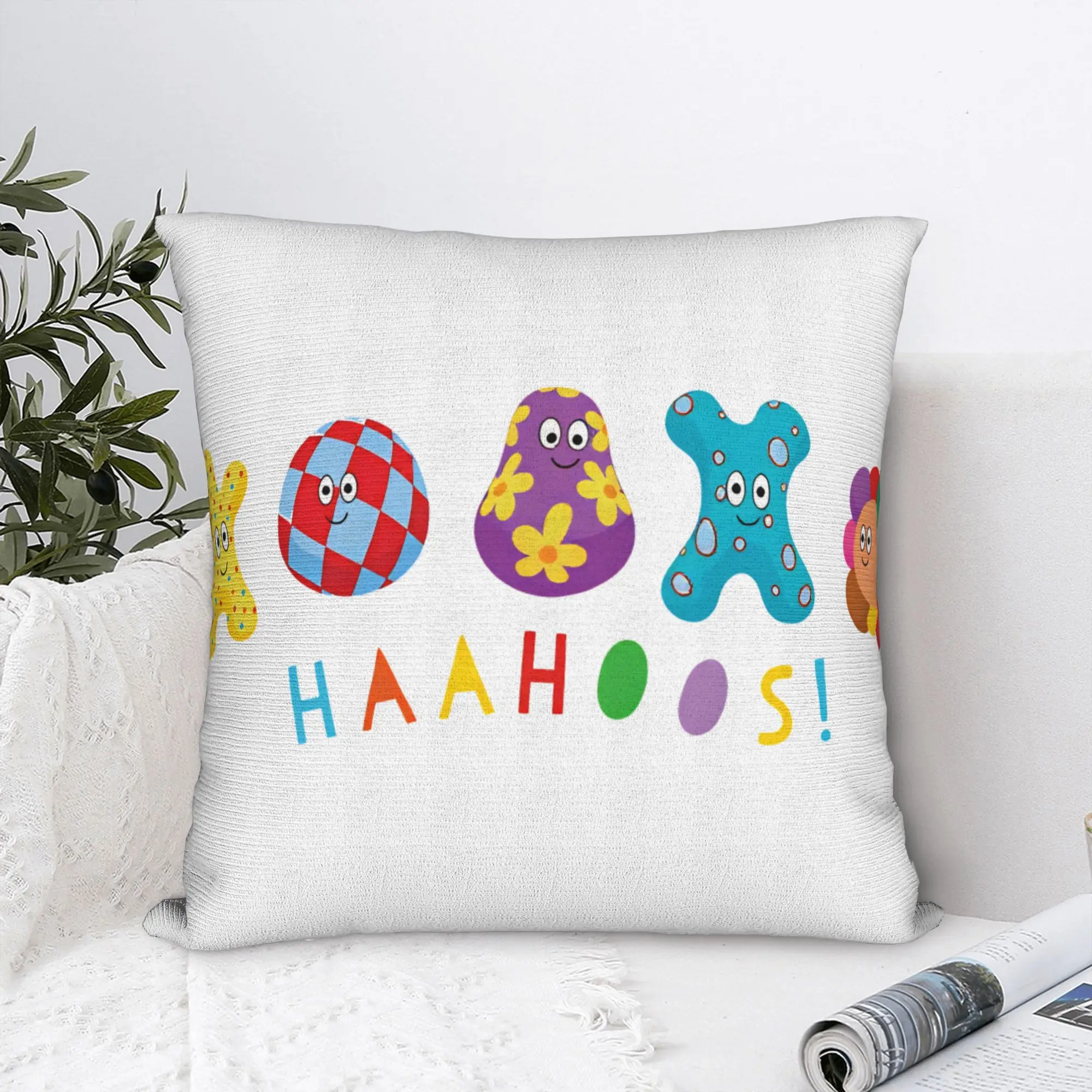 The Haahoos In the night garden Pillow Case  Comfy Pillow Cover Morden Cushion Cover For Wedding Party Home Decor