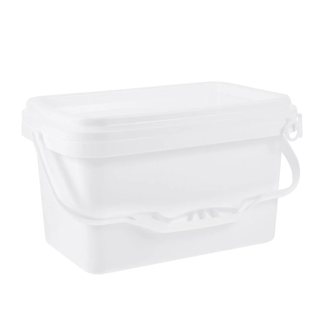 Paint Bucket Storage Holder Coating Plastic With Handle Pp Container Color Mixing Lid