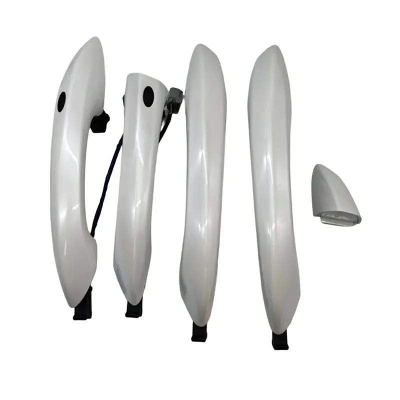 4Pcs Exterior Door Handle Kit Inductive Pull For Tucson NX4 22-25 82651-N9000 82661-N9000 83651N9000 83661N9000