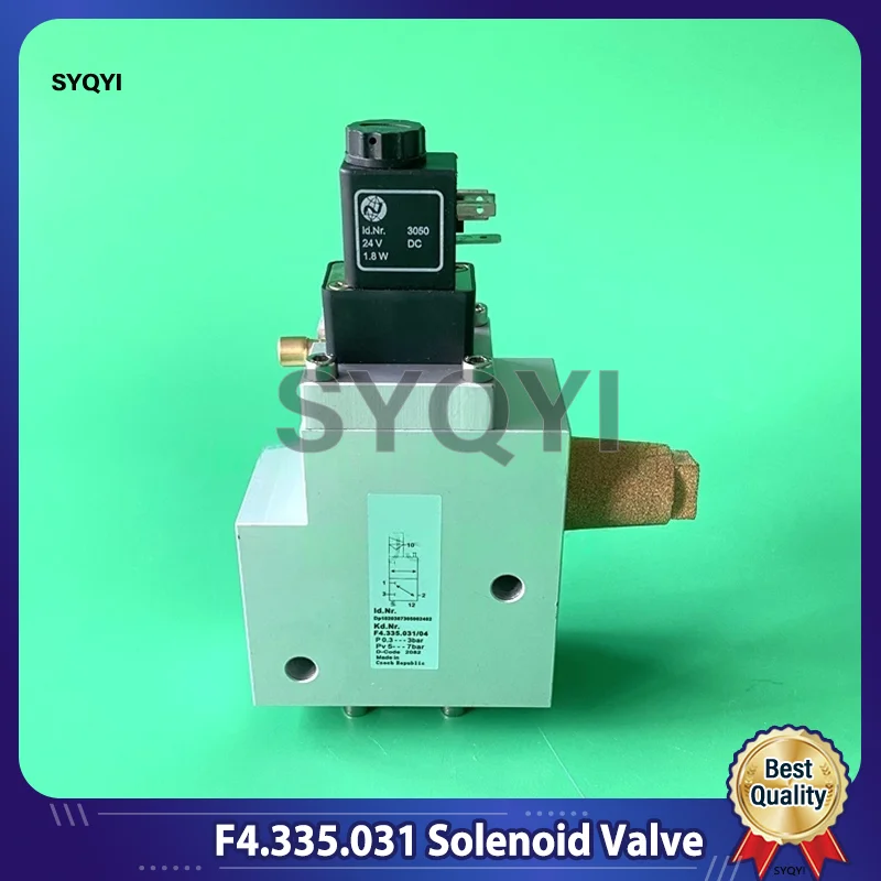 

Heidelberg Xl105 Cd102 Feeder Air Solenoid Valve F4.335.031 Paper Feeding Cylinder Solenoid Valve