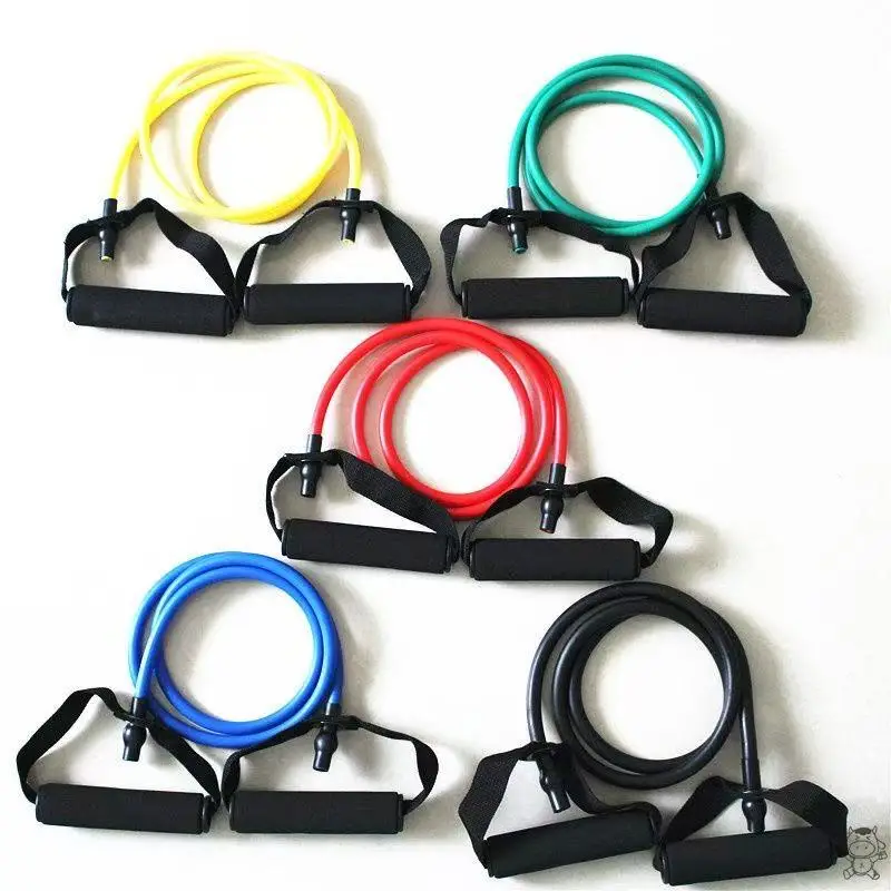 Entraîneur de puissance pour le forehand de tennis de table de 25 lb - Entraînement de la force des coups et des boucles, bande de résistance, 5 couleurs, utilisation à domicile portable