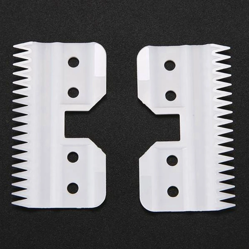 60Pcs/Lot Replaceable Ceramic 18 Teeth Pet Ceramic Clipper Cutting Blade For Oster A5 Series