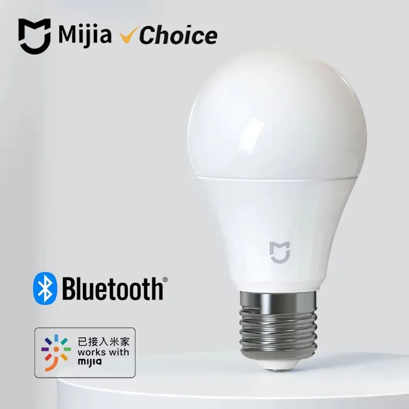 Mijia E27 Smart LED Bulb 5W 2700-6500K Dual Color Bluetooth Mesh Version Mi Home APP Control Lamp AC 220V