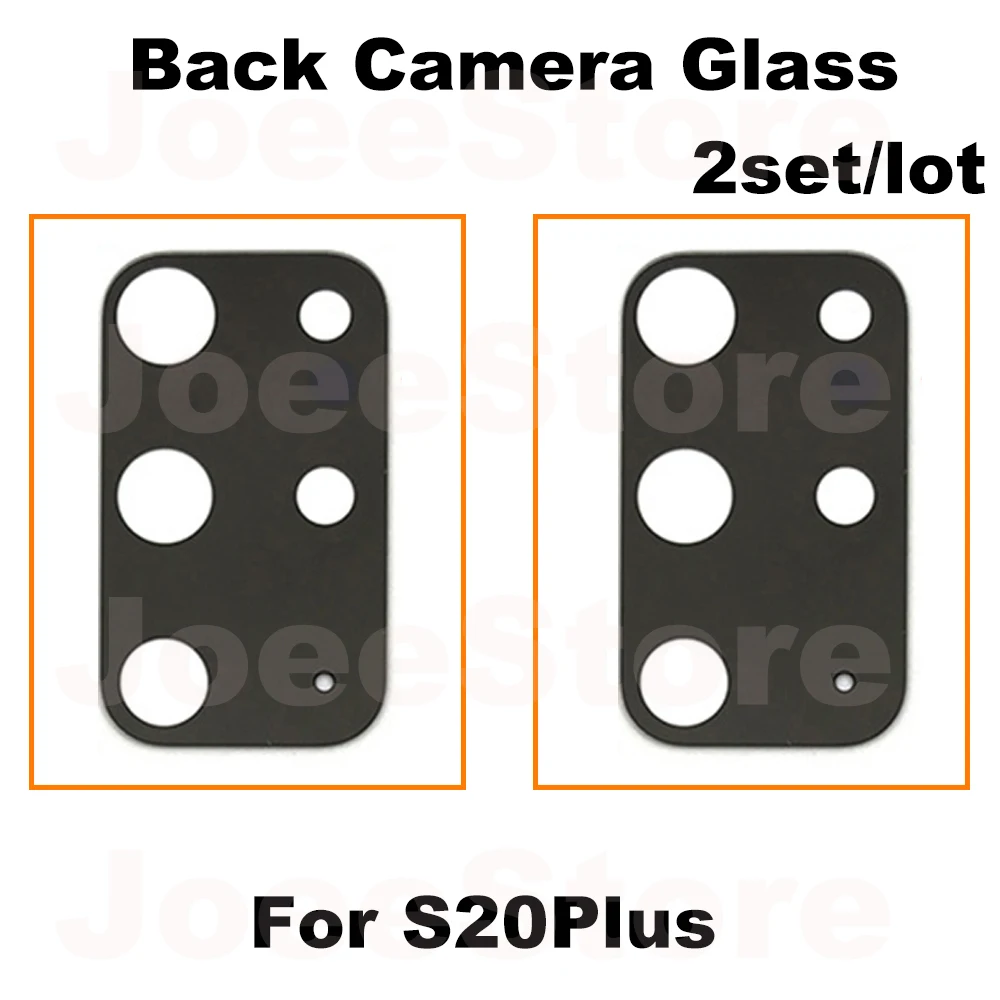 2set Back Camera Glass Lens For Samsung S23 S22 S24 S21 S20 Plus Ultra Fix Damage Big Rear Camera Glass with Sticker Adhesive image 6
