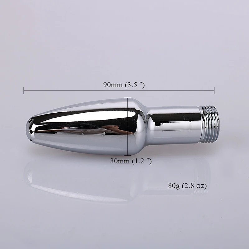 Anal Enema Cleaning Shower Metal Metal 7 Holes Side Opening Sex Product Colonic Douche Nozzle Vaginal Wash Sex Tools for Couples