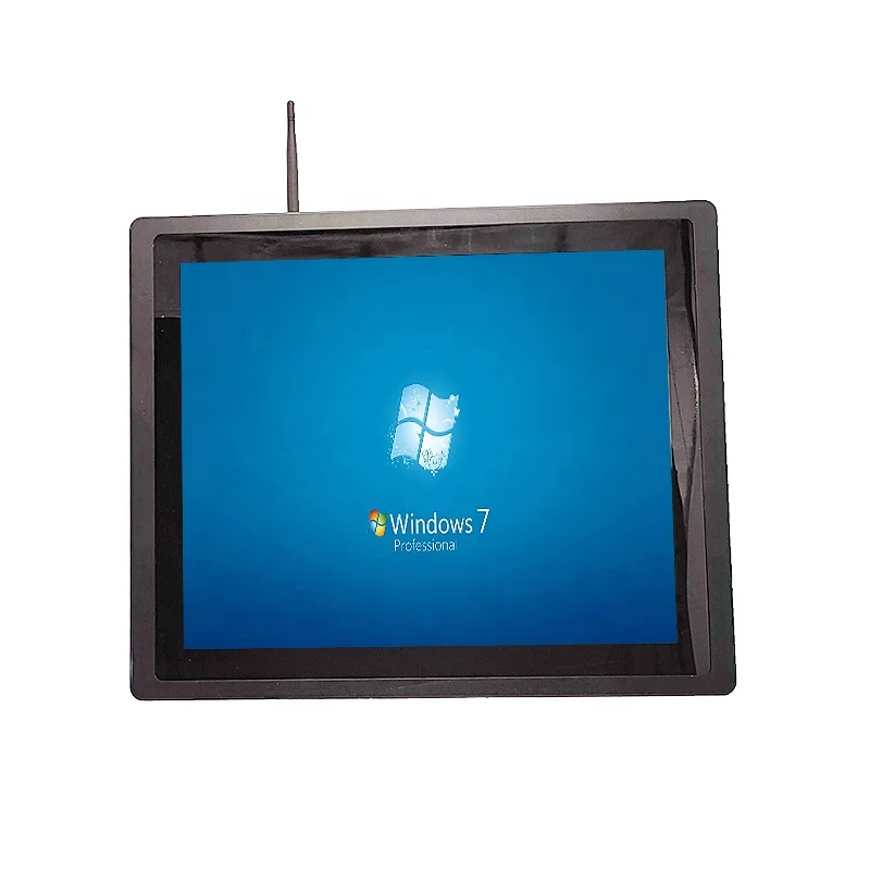 Aio Pc 15 Inch Wifi 8GB RAM 128GB All In One Pc ip65 Embedded Industrial Touch Panel Led monitor