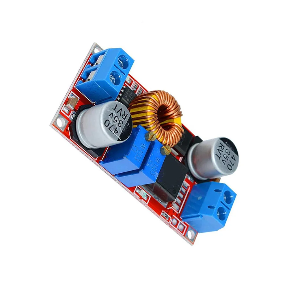 Red XL4015 DC-DC Converter Voltage Regulator Wide Input Voltage Range Non-Isolated Design High Efficiency Conversion