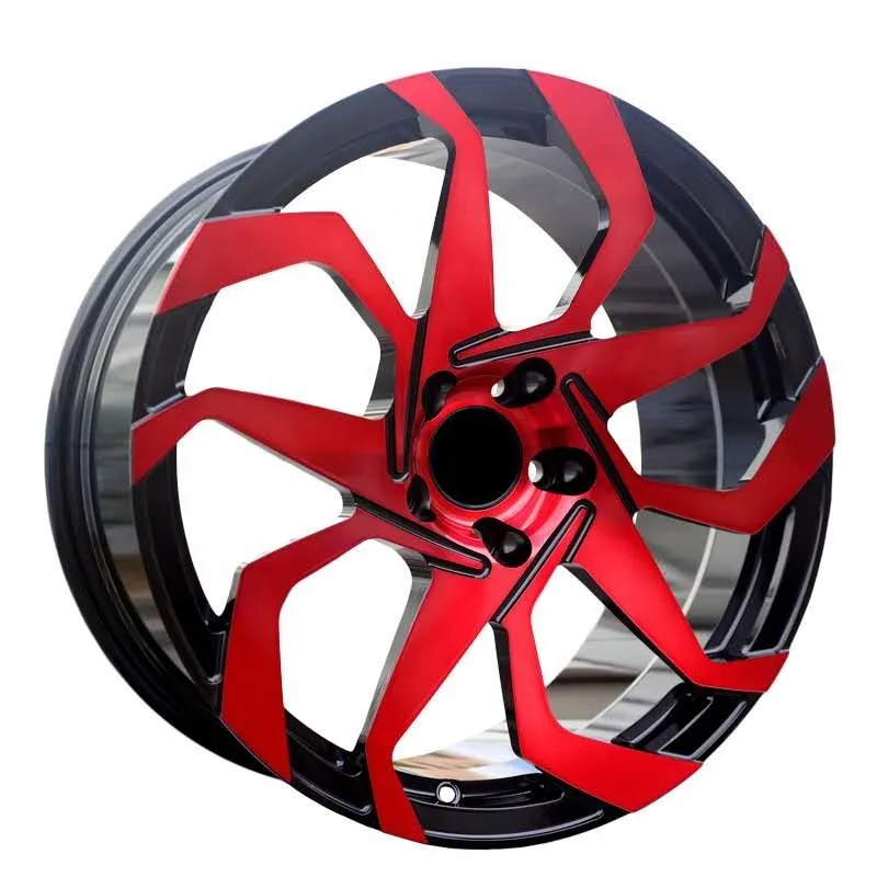 

19 20 21 22 24 Inch Aluminum Alloy Car Wheel Hubs 6061 Forged Wheels Custom 5x112 Forged Car Rim